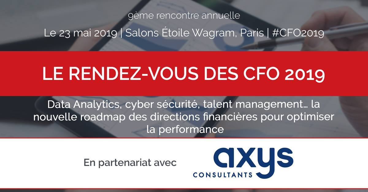 Le rendez-vous des CFO 2019