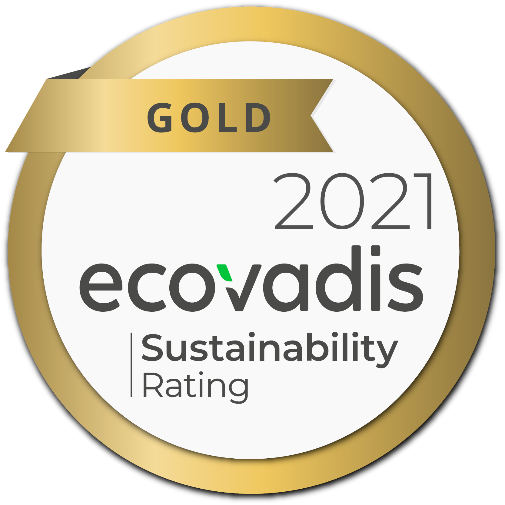 Logo Ecovadis Gold